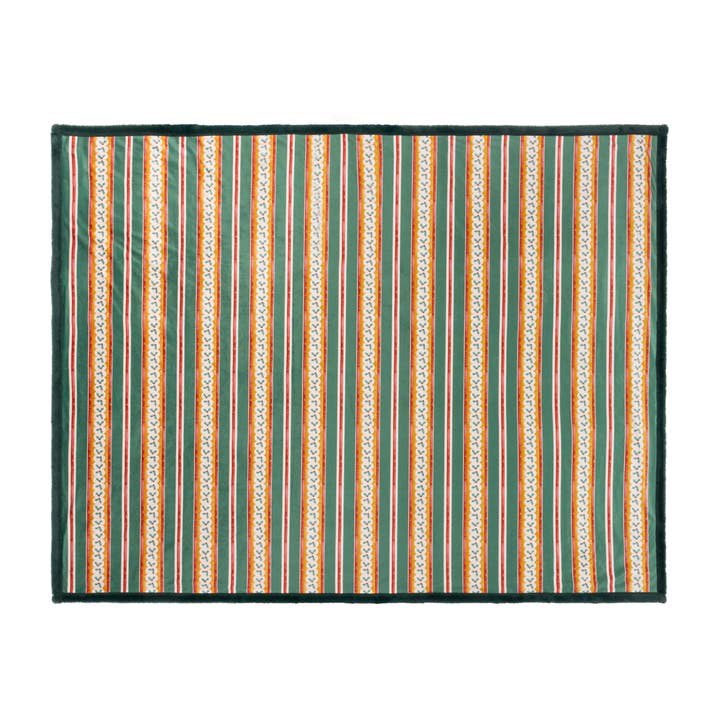 Emerald Red All Wrapped Up Throw Emerald/Red for wholesale on Faire1