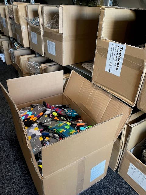 tintl - Vente Chaussettes – unisexe - Boîte PROMOTION chaussettes *** 60 paires ***2