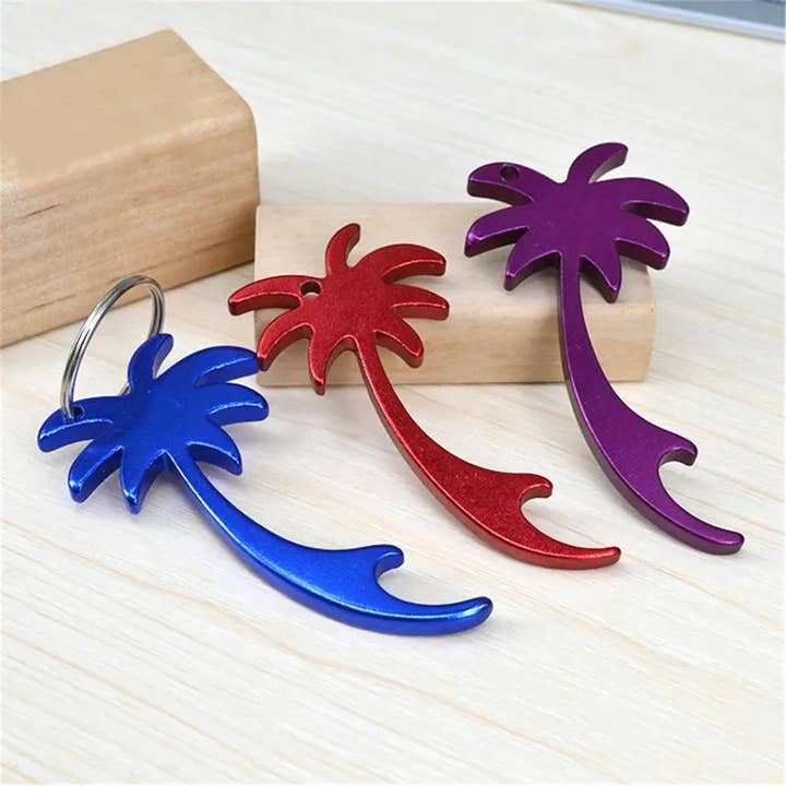 Gifts Amazing! - Wholesale Keychain - Unisex - Palm Tree Bottle Opener Keychain1