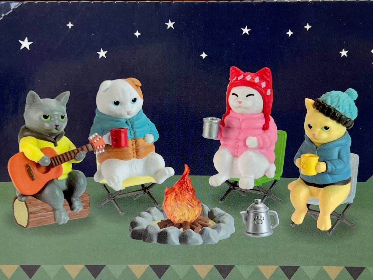 BCmini - Wholesale Decorative Figurine - 70770 Campfire Cats Blind Box11