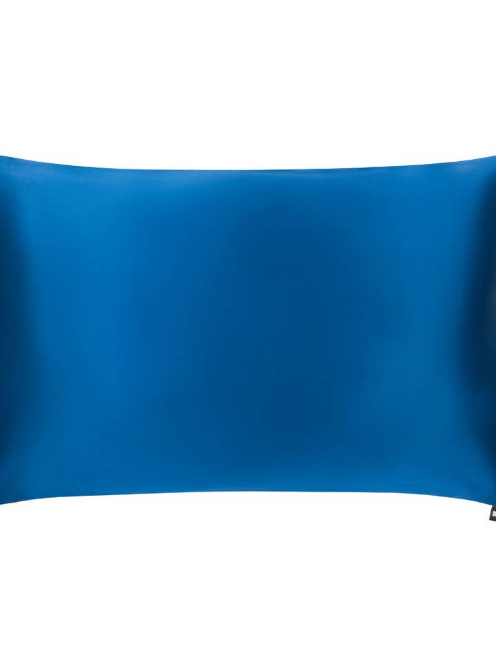 Marineblå Silke Pudebetræk - Standard for engroshandel hos PONY-O UK