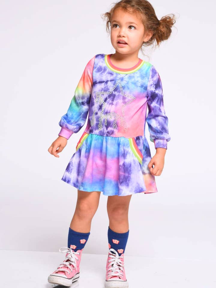 Slips Dye kjole W/Rhinestone for engroshandel hos Hannah Banana , Baby Sara