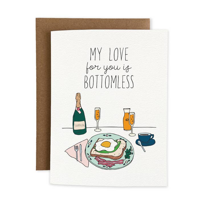 Bottomless for wholesale by Joli Pop Paper Co.