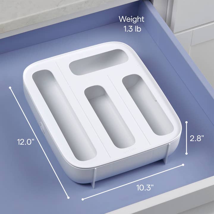 YouCopia - Wholesale Kitchen Storage/Organizer - StoraBag™ Drawer Food Bag Dispenser, 4-Slot6