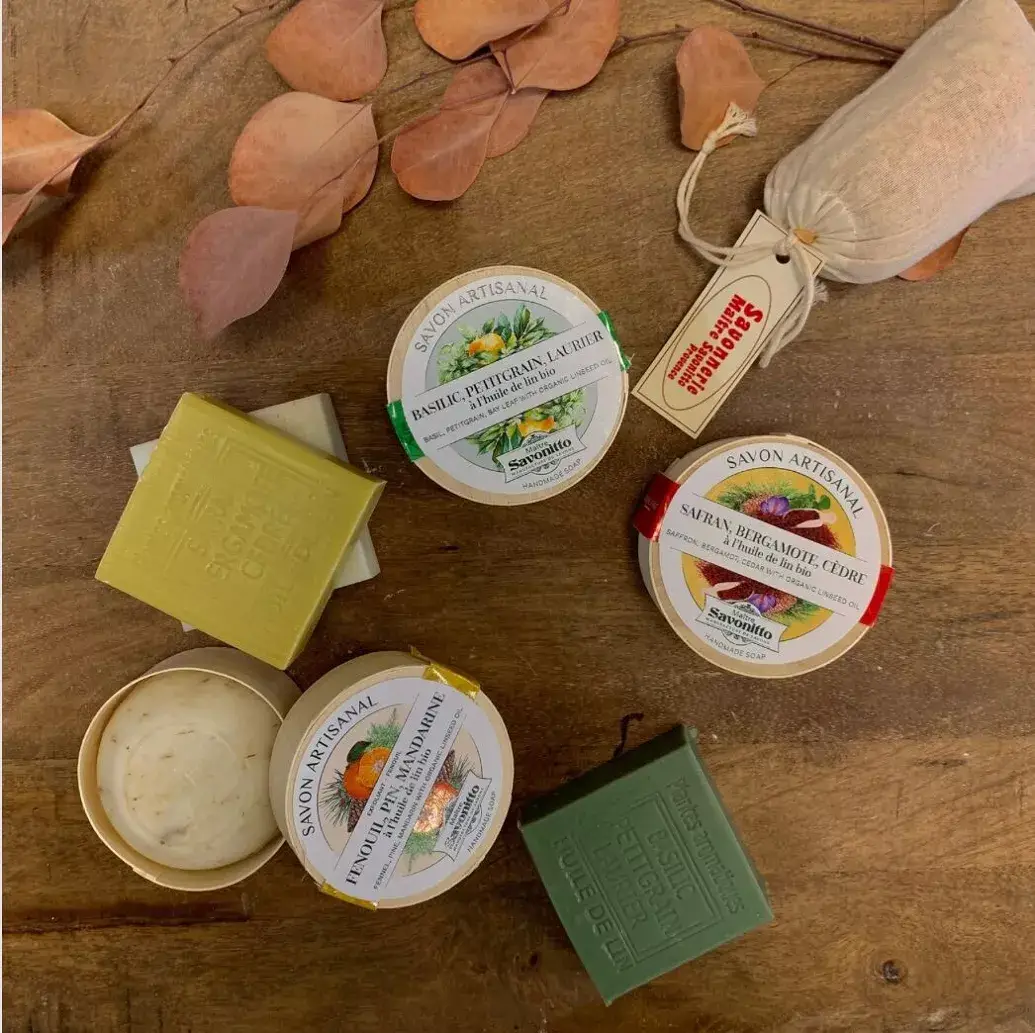 MAITRE SAVONITTO - Wholesale Bar Soap - Savon Savonitto Saffron, Bergamot & Cedar 100g2