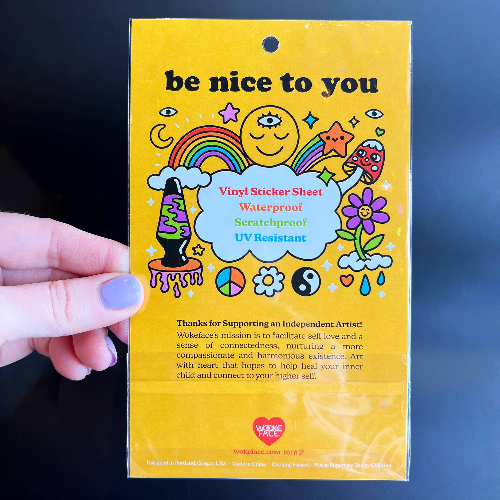 Wokeface - Wholesale Sticker - Sticker Sheet - Trip2