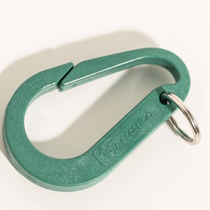 Ecotribo - Wholesale Keychain – Unisex - Carabiner Keyring made from ghost ropes and ocean plastics.3