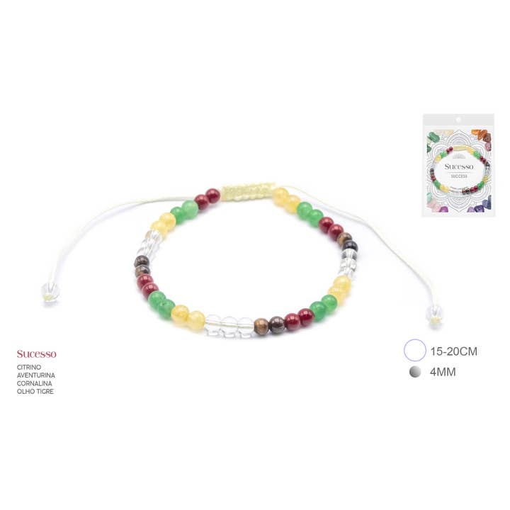 Pulsera Éxito 4mm (6ud) para venta al por mayor de Esoterica Arte