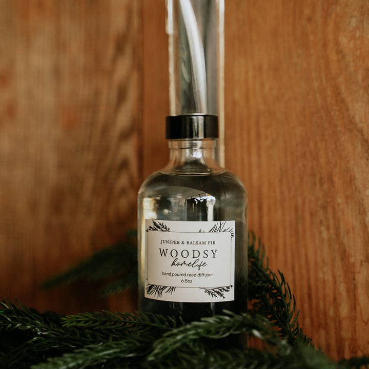 Woodsy Homelife - Wholesale Reed Diffuser - Juniper & Balsam Fir Reed Diffuser 0