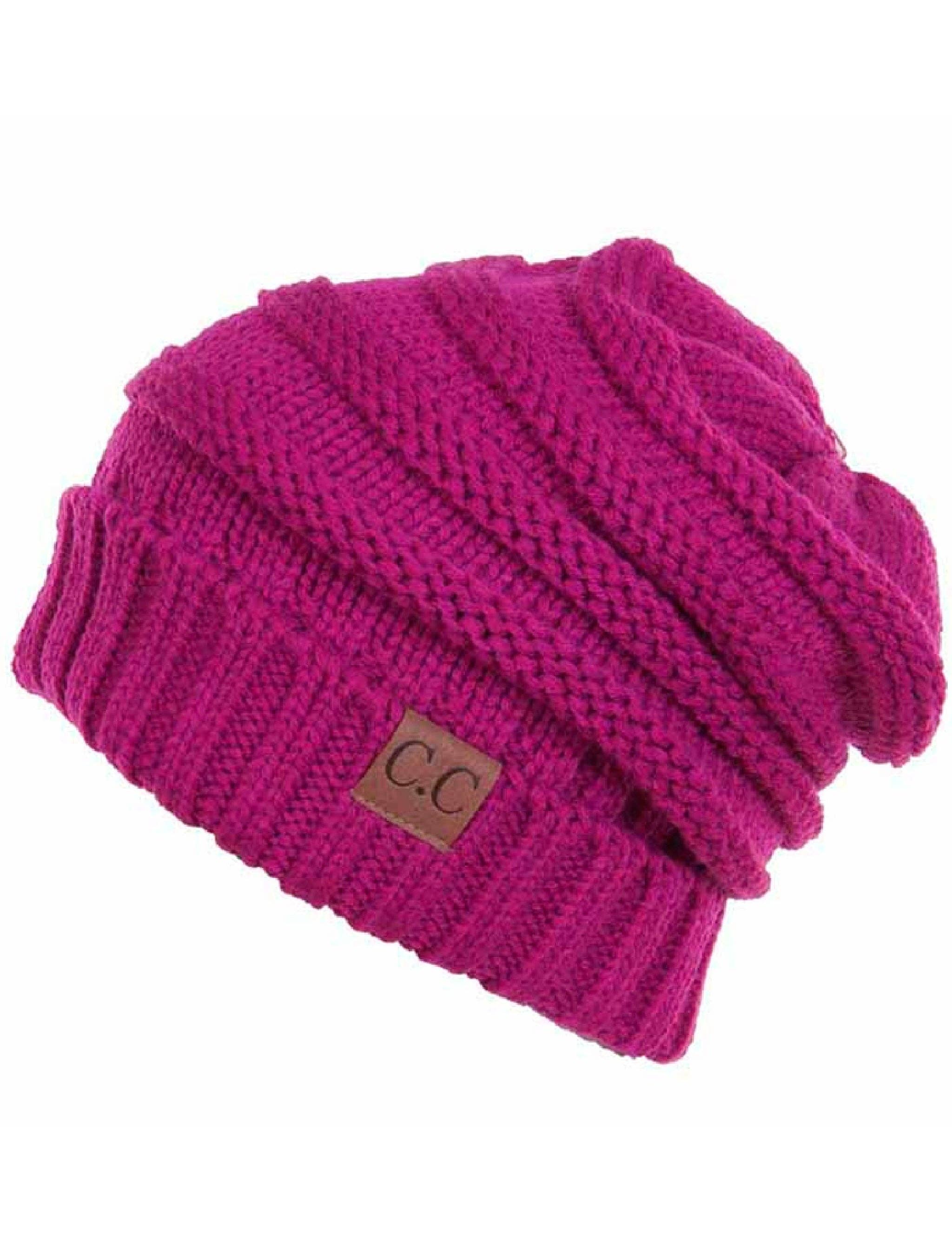 Truly Contagious - Vente Bonnet – femme - Bonnet CC Minimalist Slouch (HAT-100) (HAT-6242)8