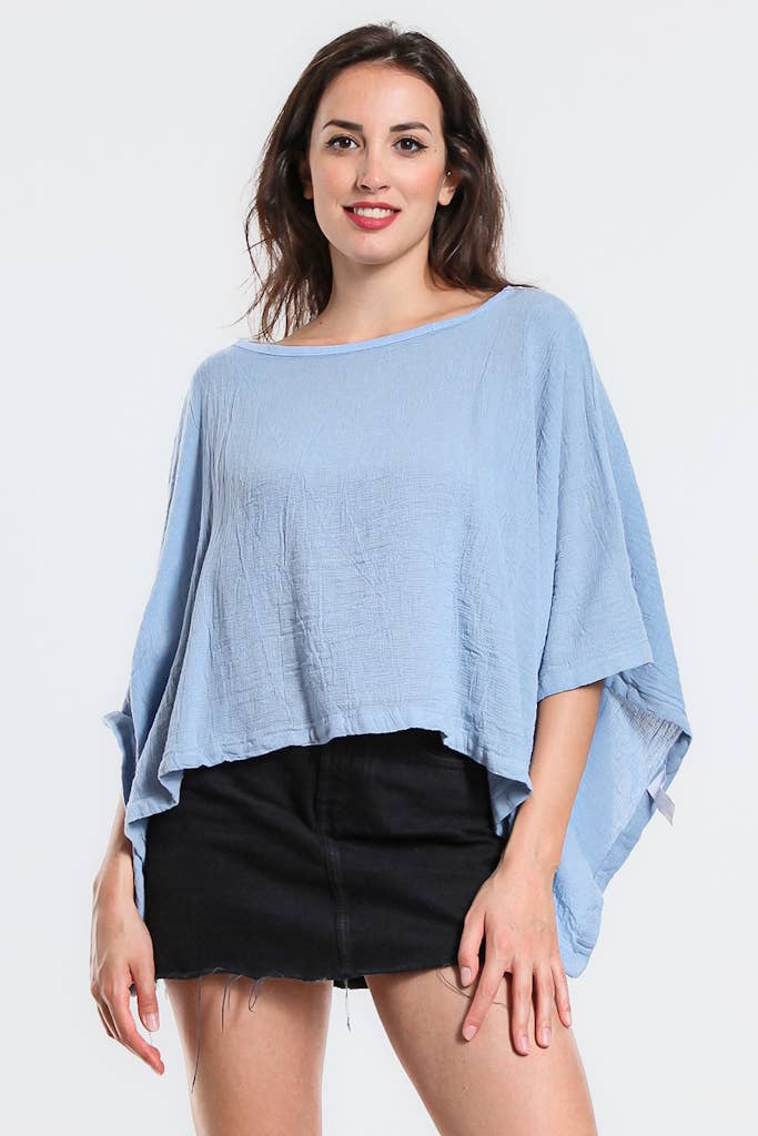 TINA Stephens Italy/Tees By Tina – Großhandel Poncho – Damen – Gewebter Poncho aus Leah (BQ168)8