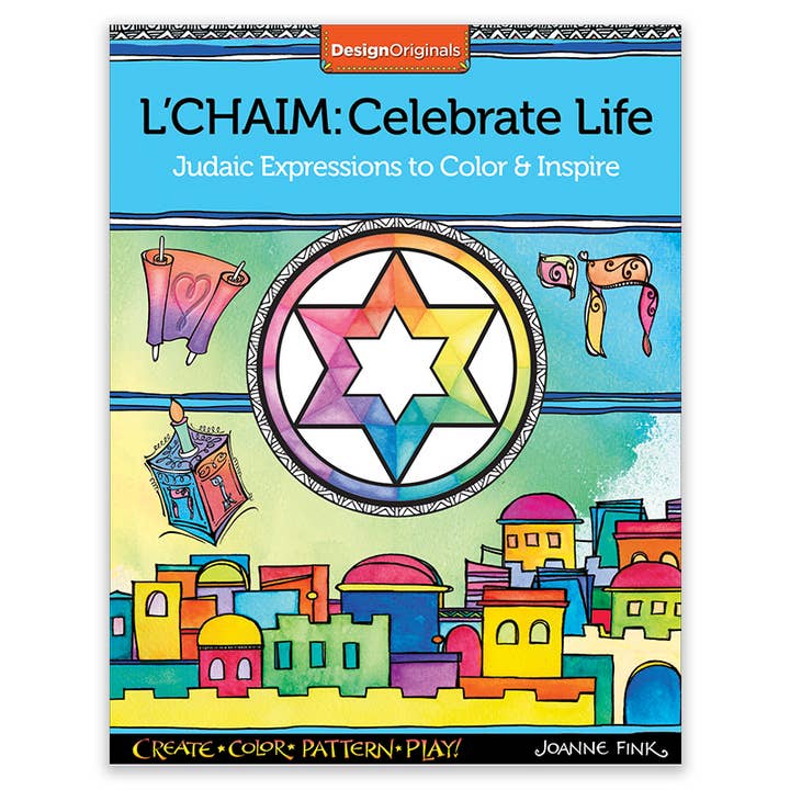 Coloring Book - L'Chaim Celebrate for wholesale by Wellspring