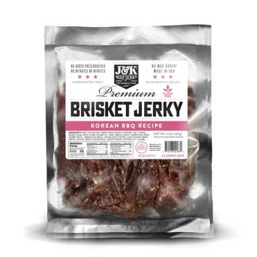 J&K Brisket Jerky - Korean BBQ 2.12oz. for wholesale by J&K Distributors