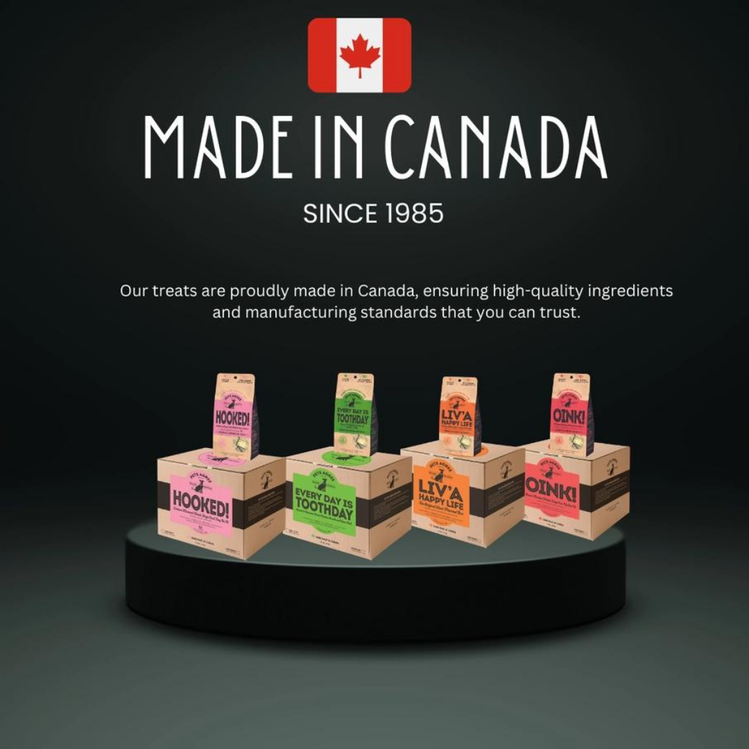 The Granville Island Pet Treatery (USA) - Wholesale Pet Treats - Dog - Mint & Parsley Regular Dog Biscuit Treats: Fresh Breath  2lb8