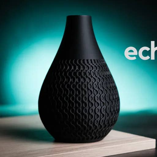 Echo Vase β Modern Elegant Floral Display Vase for wholesale by Preneel3dUniverse
