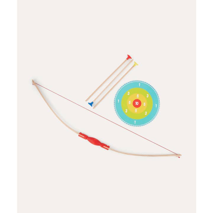 Vilac Bow, Arrows & Target Kit – Kids Archery Play Set for wholesale by Hippychick