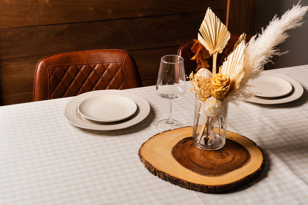 Fabstyles - Vente Nappes - NAPPE VICHY À CARREAUX31