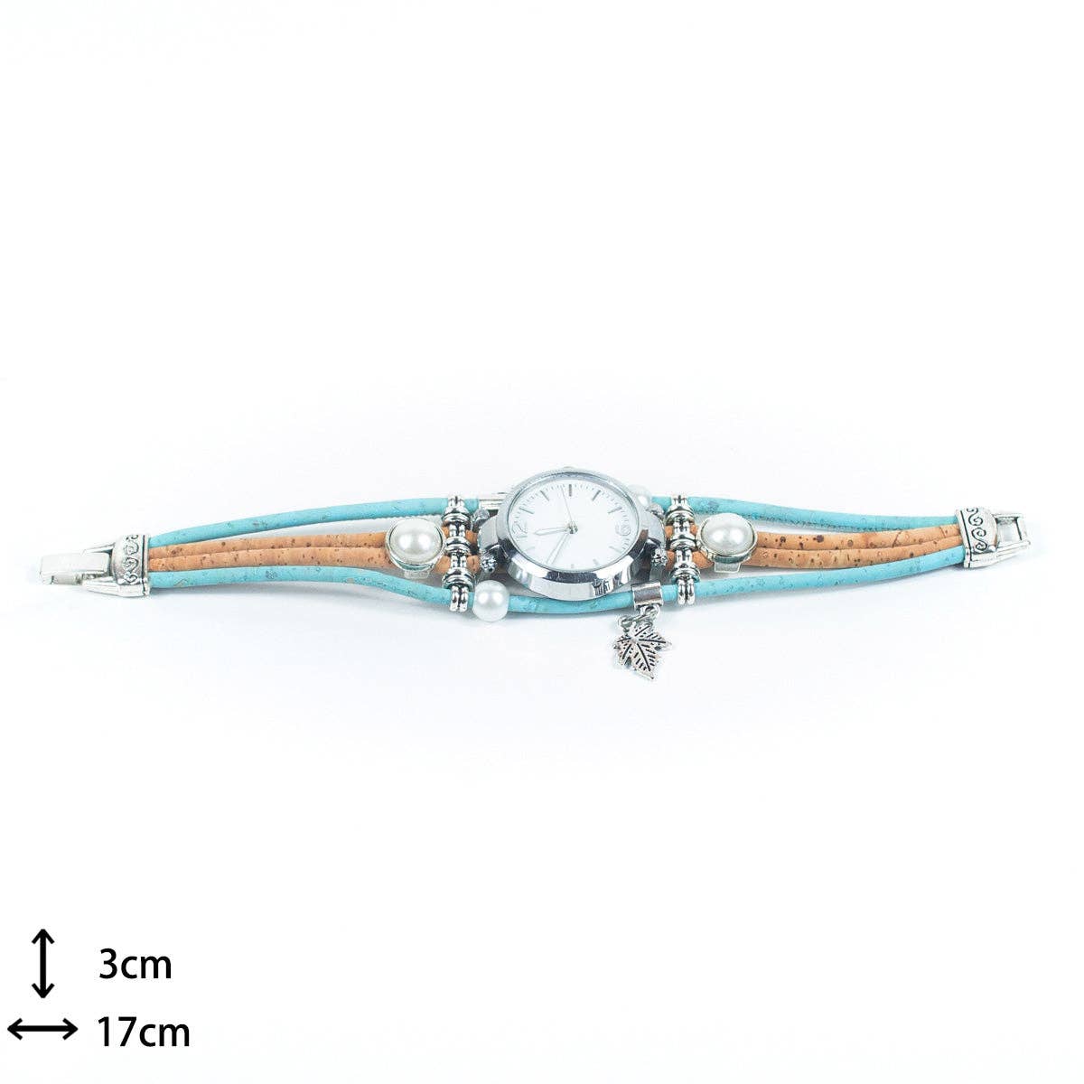 Meninas Bonitas Cork – wholesale Armbandsur - Dam – Handgjord korkklocka WA-181-A9