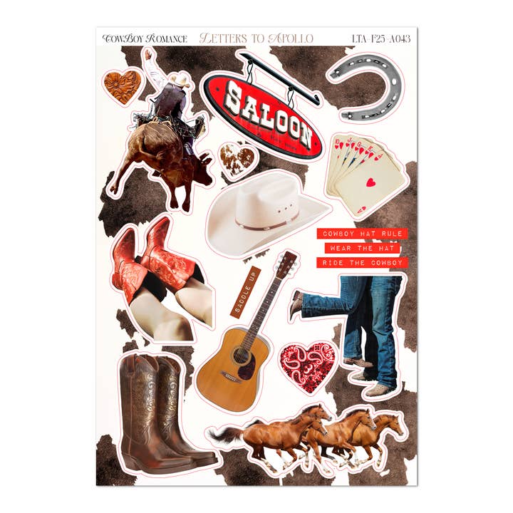 ROMANCE DE COWBOY pour la vente par Letters to Apollo