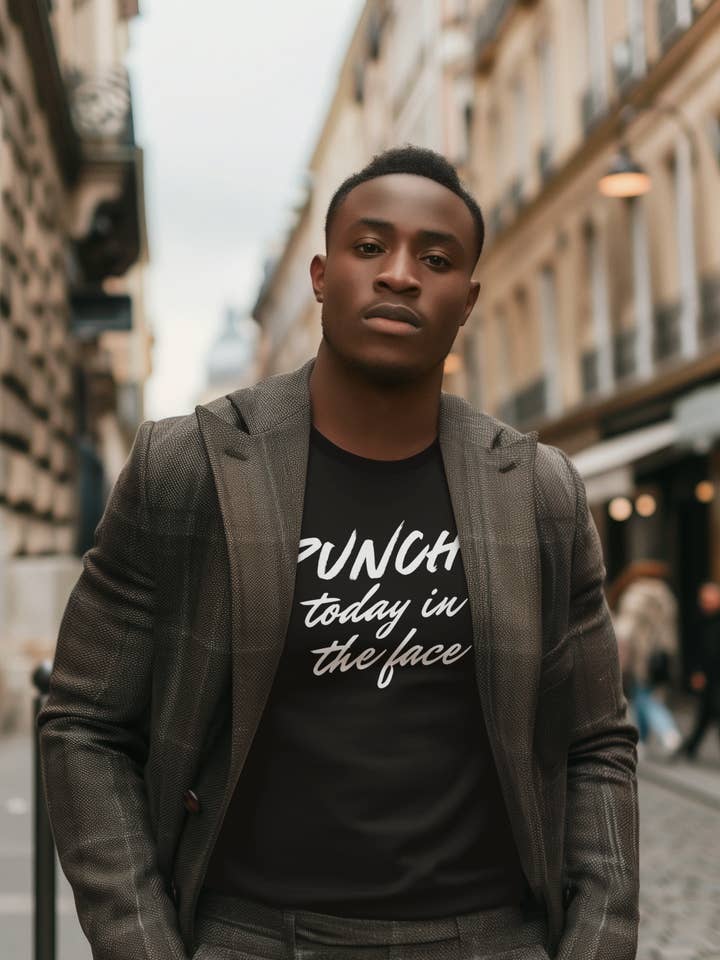 Soca o Dia na Cara - T-shirt Masculina por atacado de Smart Ass Shirts