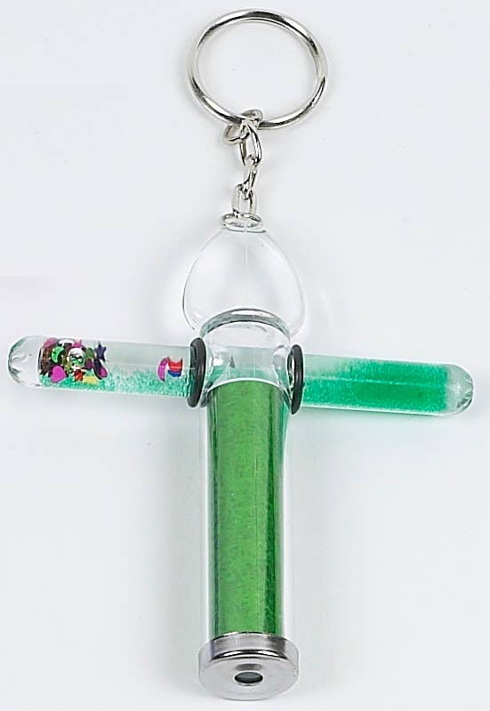 Golden Island Int'l Inc. – Porta-chaves - Unissexo por atacado – GI-8016K/40 Mini Caleidoscópio de Fogos de Artifício c/ Chaveiro (12 pk)3