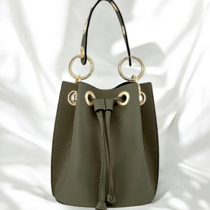 ITALIAN'S LEATHER - Wholesale Shoulder Bag - Women's - King Cowhide Bag 22022623