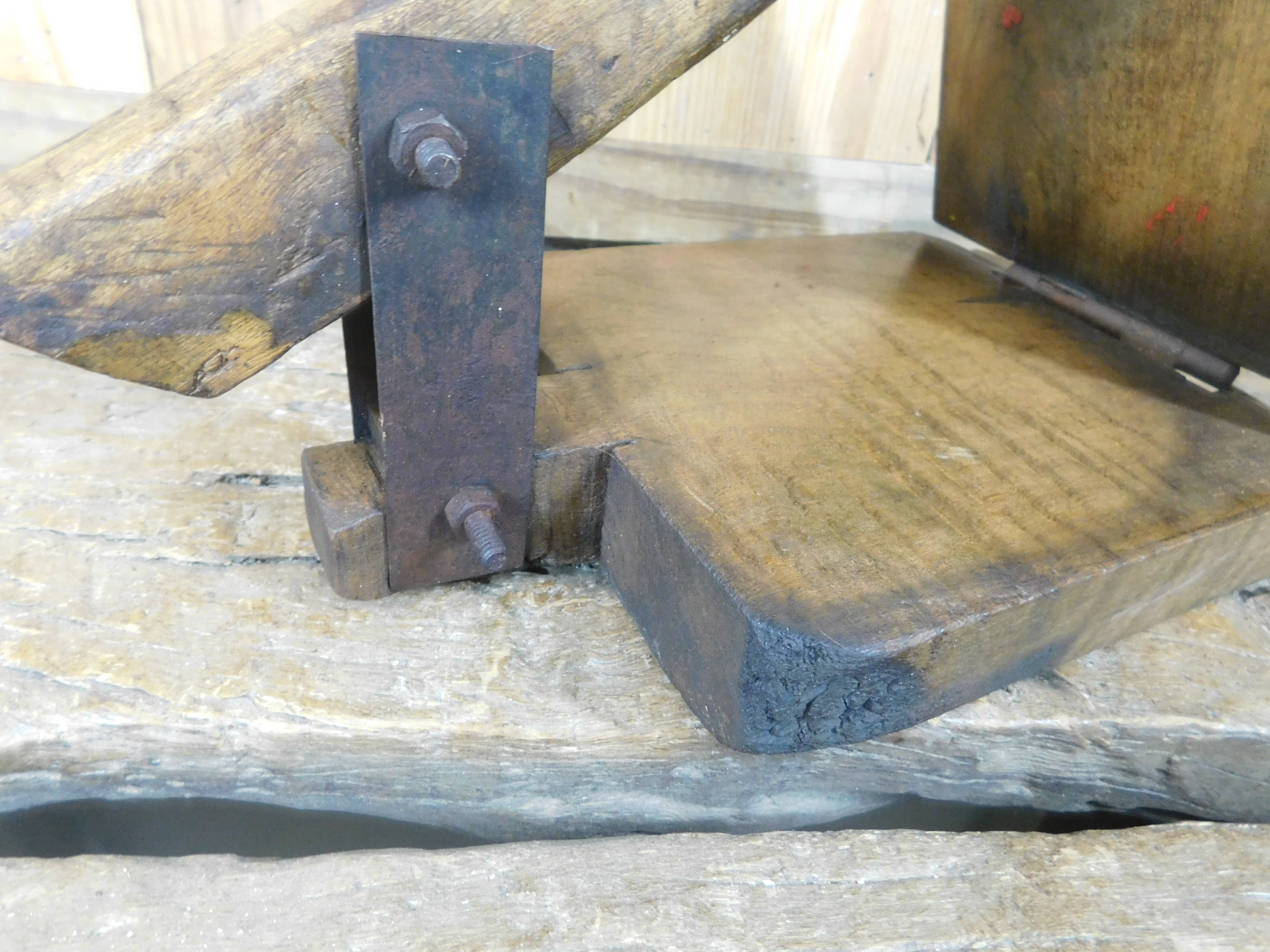 My Amigos Imports - Wholesale Kitchen Tool/Gadget - Antique Mesquite Tortilla Press-#34-ER-Original-Wood-Vintage5