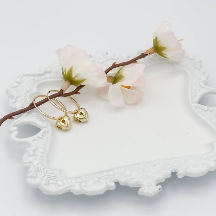 Brinco de Argola Abigail Charm por atacado de Rand Design