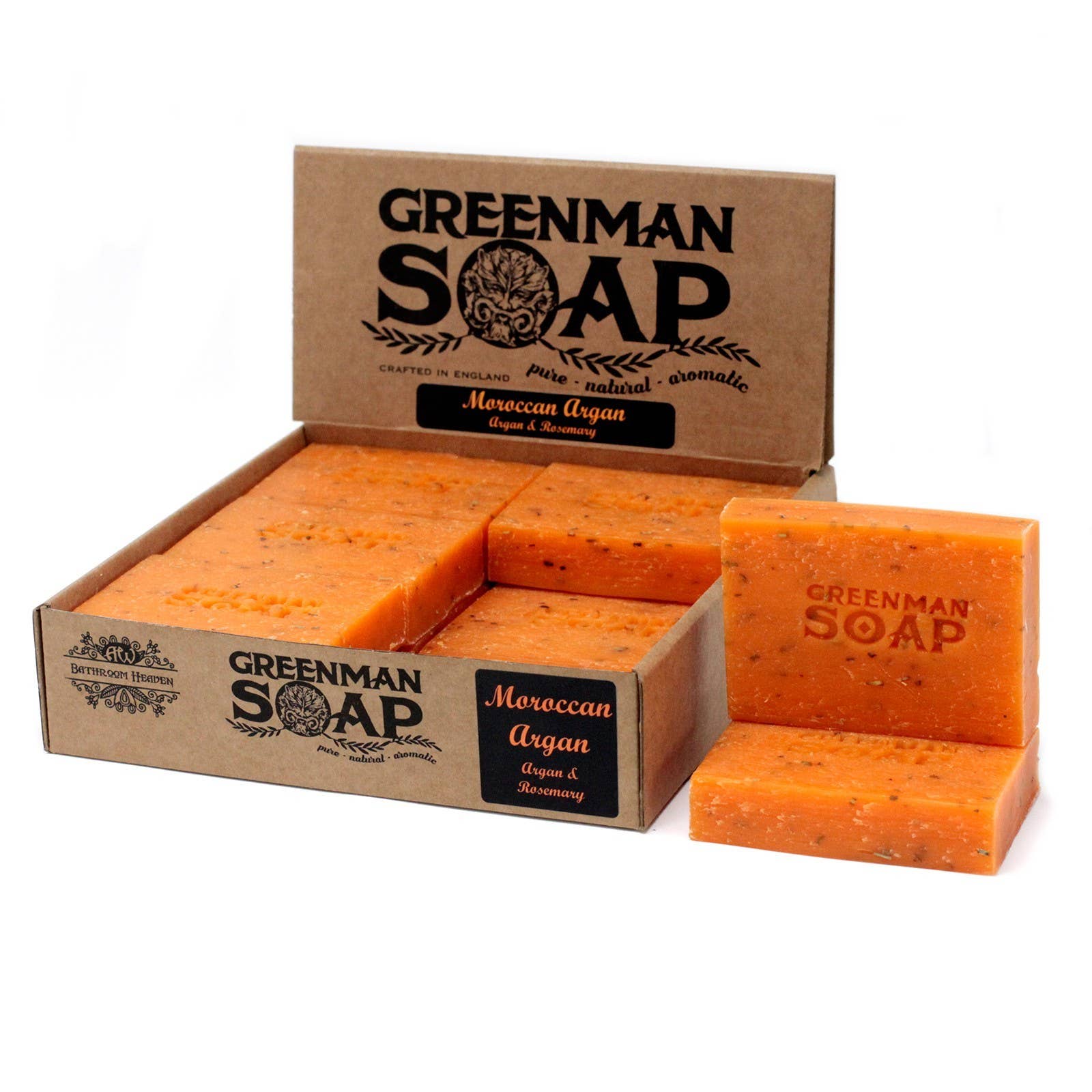 AWGifts Europe - Wholesale Bath & Body Set - Greenman Soap 100g - Golden Argan1