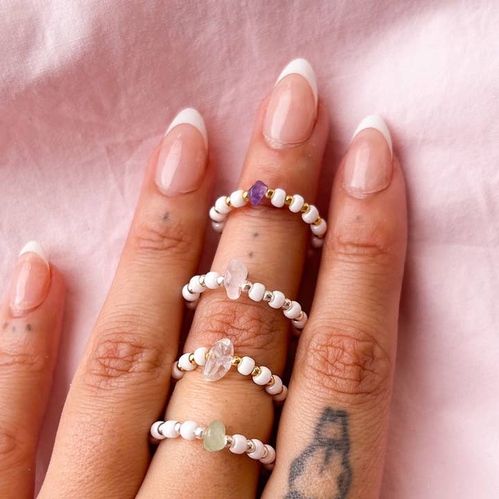 Nevele Official – wholesale Band/stacked ring – Crystal Ring2