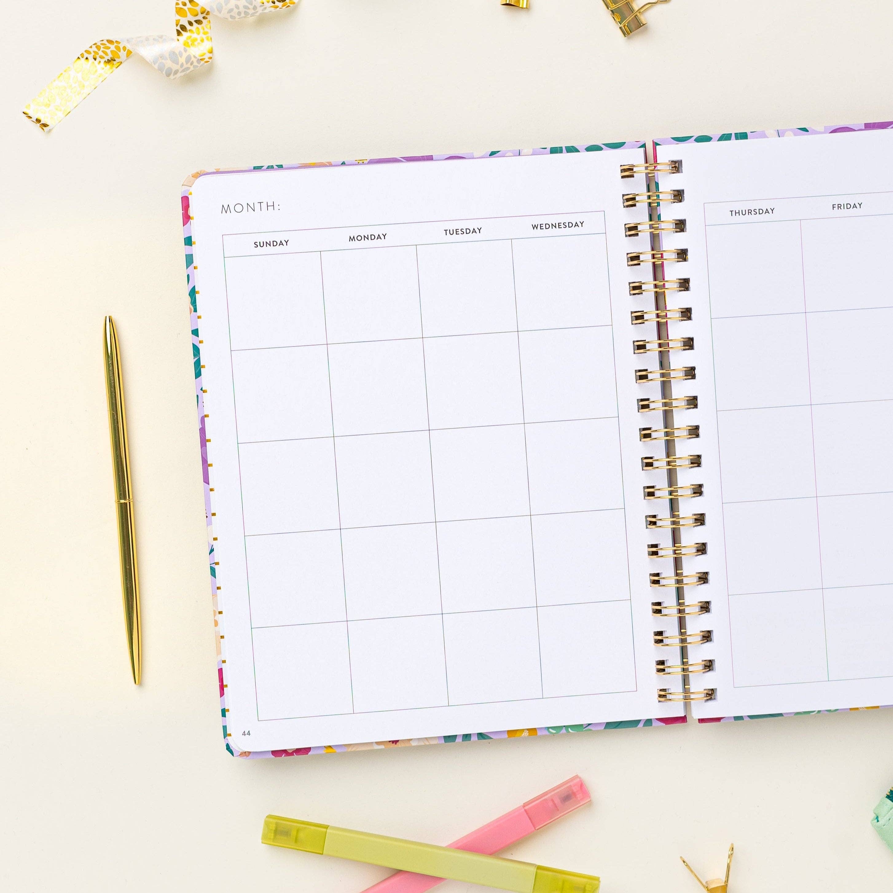 Cultivate What Matters - Wholesale Planner - Fresh Start Weekly Goal Planner | Bold Blooms9
