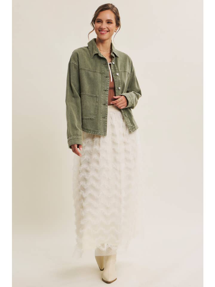 in february - Wholesale Jacket - Women's - ONE OF A KIND WASHED COTTON TWILL UTILITY OVERSIZED JACKET22