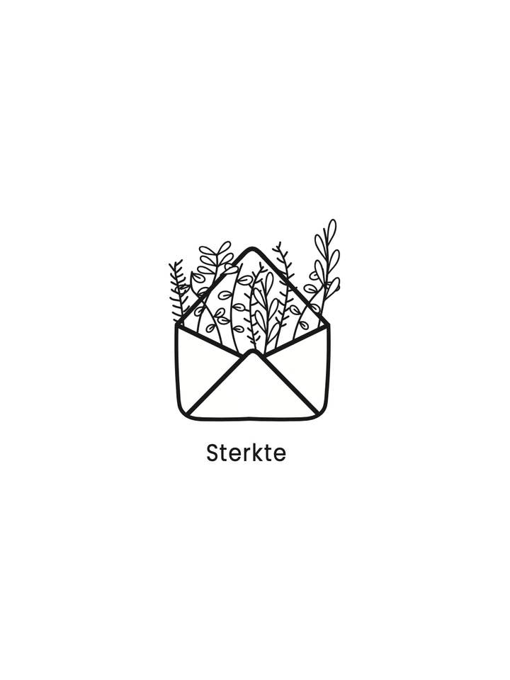 Strength - ticket for wholesale by Studio Liefs Linne