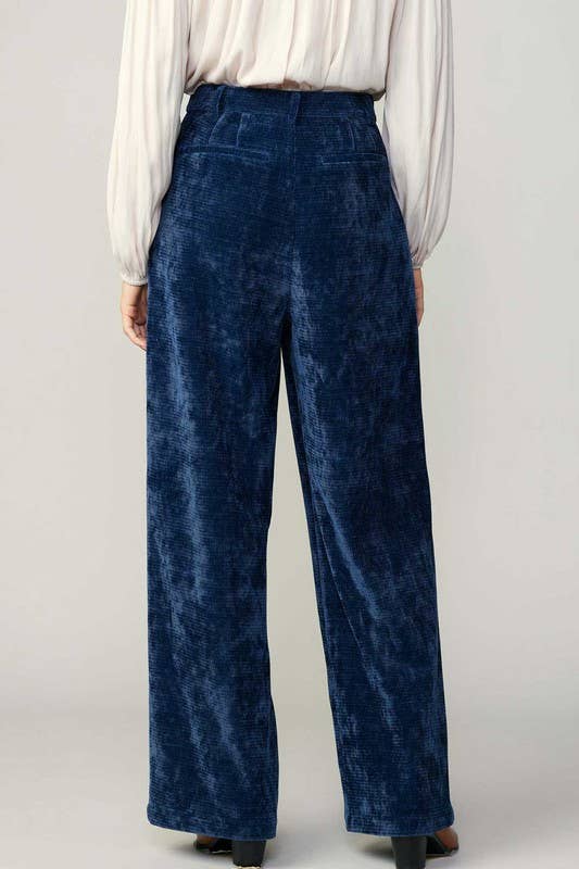 Current Air – wholesale Pants – Women's – Corduroy High Waist Wide Pants3