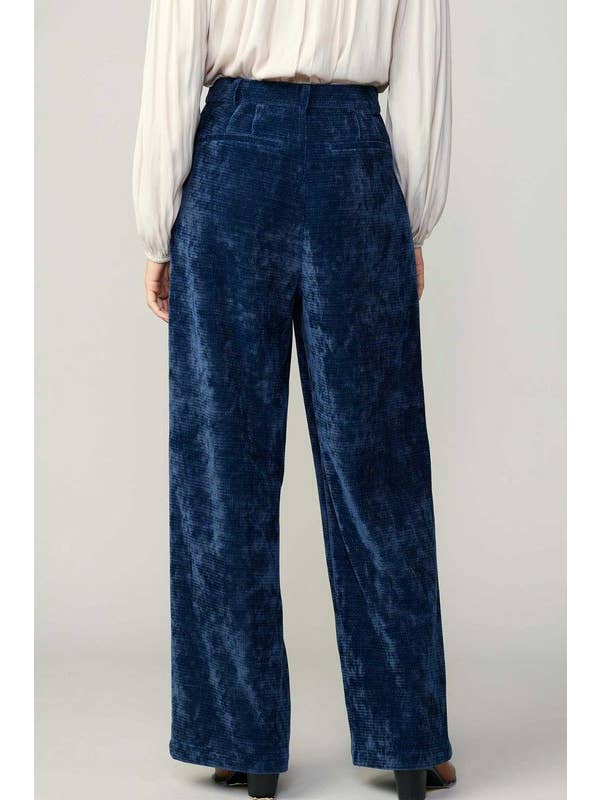 Current Air – wholesale Pants – Women's – Corduroy High Waist Wide Pants3