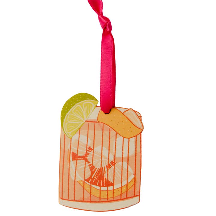 Decorazione natalizia Paloma Cocktail per la vendita all'ingrosso da parte di Laura Barnes Wholesale Ltd