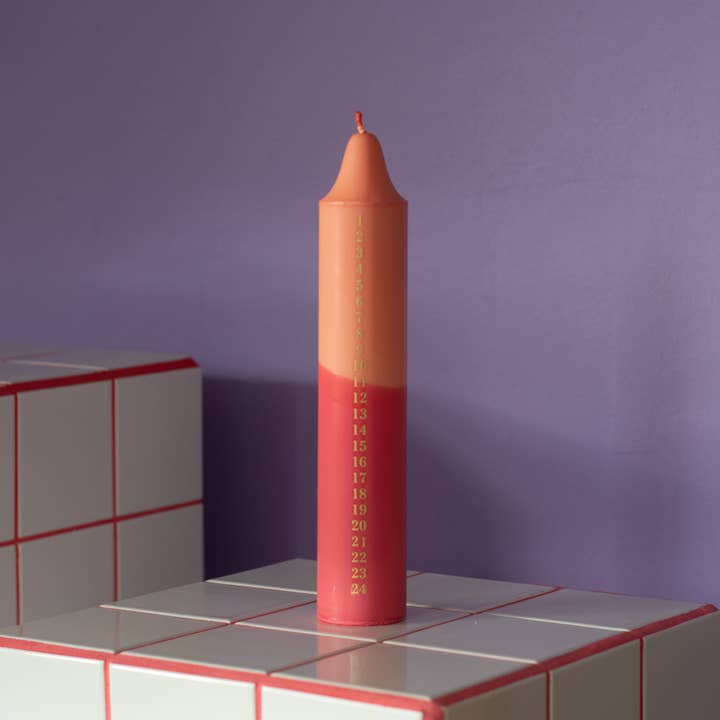 Nordtrice - Wholesale Pillar Candle - Advent Candle, Christmas Calendar, Fall colours