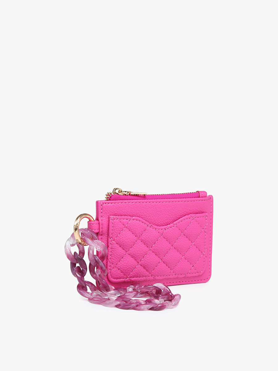 Jen & Co. - Wholesale Wallet - Women's - WL2368 Rhodes Quilted Wallet w/ Chain Bangle23