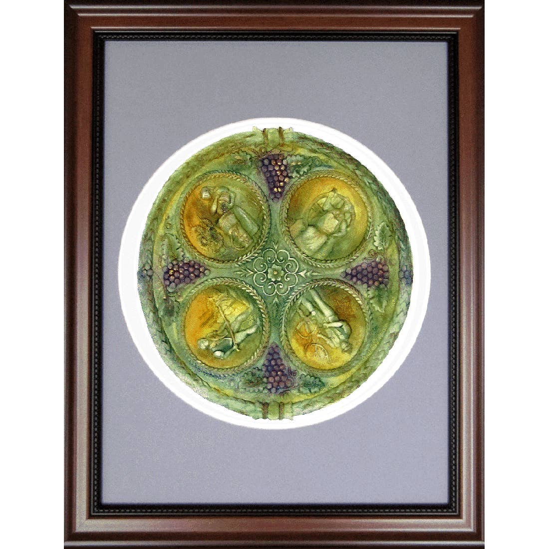 The Saffron Guild – wholesale Konsttryck – Pappersförpackningar, inramade - Vineyards Seasons - Vineyard & Winery2