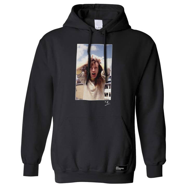 Angus Young Bull full colour Hoodie for wholesale by Rock Photographers Collective