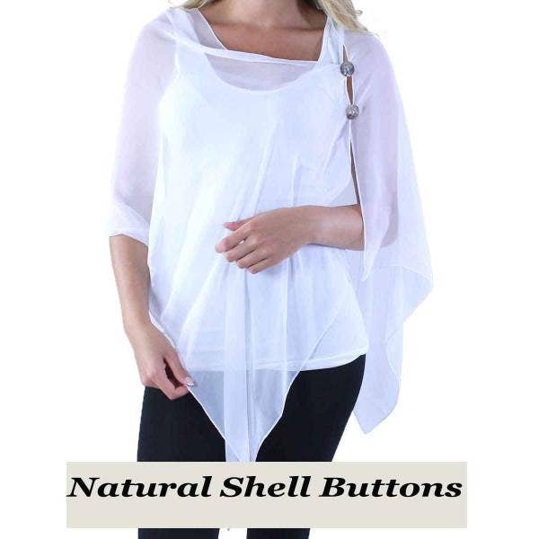 The Magic Scarf Company - Wholesale Wrap – Women's - 2451 - Silky Two Button Shawl37