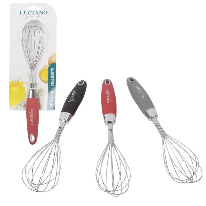 Ensemble d'ustensiles Luciano Gourmet, rétro, 3 couleurs pour la vente par Luciano Gourmet