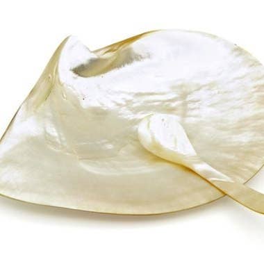 Hala Design - Wholesale Serving Plate - Mother of Pearl Plate & Spoon Caviar Set, Caviar Set