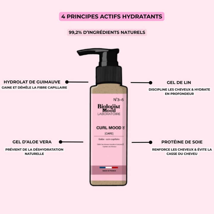 Biologist Mood - Wholesale Hair Styling Gel/Mousse - Curl Mood Care Jelly - hair jelly1