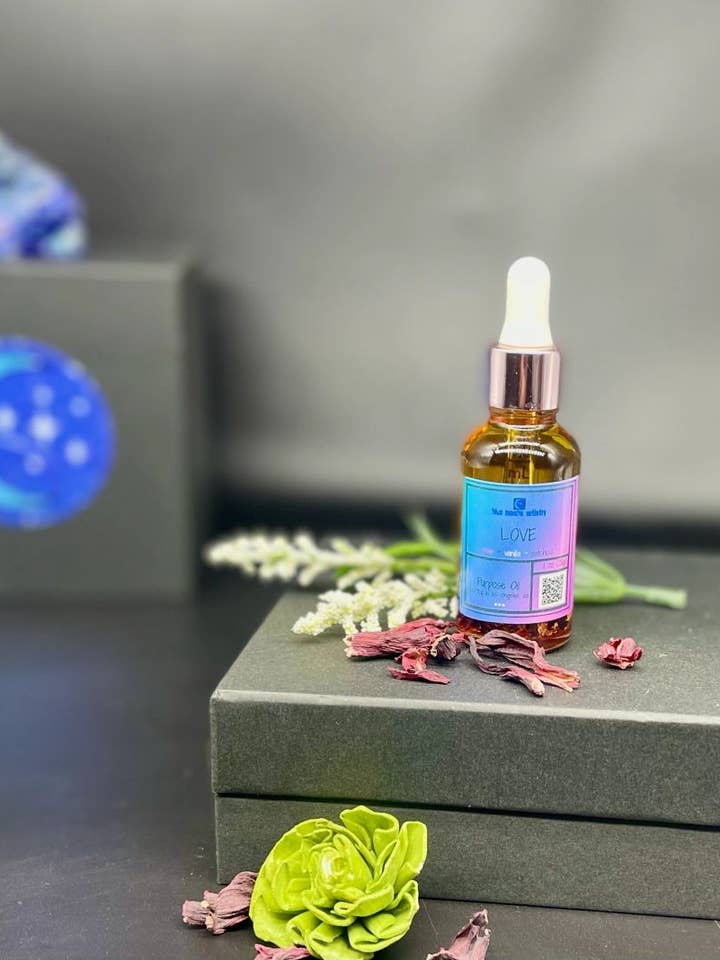 Huile Love Purpose pour la vente par Blue Moons Artistry