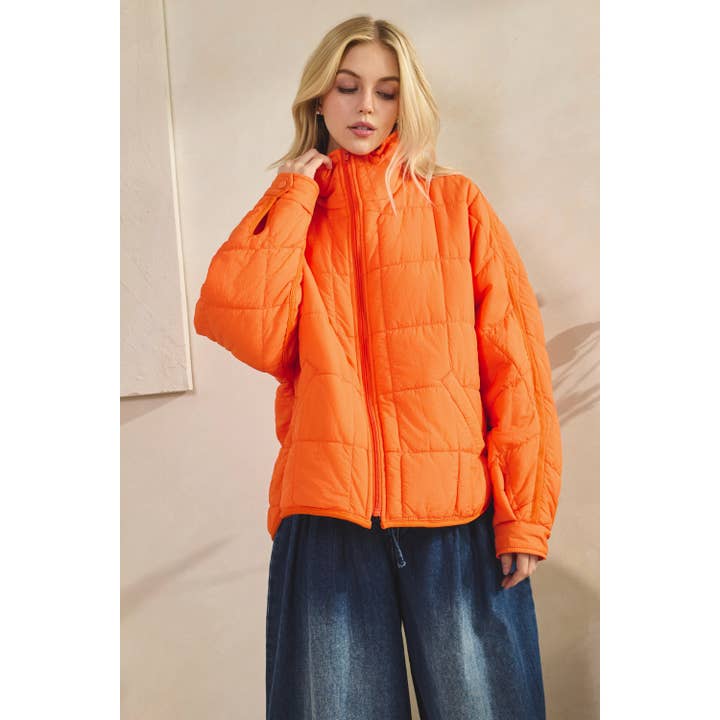 Veveret – wholesale Jacket – Women's – Zip Up Packable Puffer Jacket29