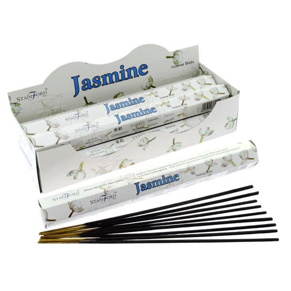 37101 Sticks de Incenso Hexagonal Stamford Premium - Jasmim por atacado de Puckator Ltd