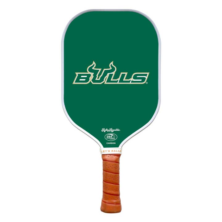 South Florida Bulls USF Grøn Atletisk BULLS Mark Pickleball Padle (B2B) for engroshandel hos Rally Republic