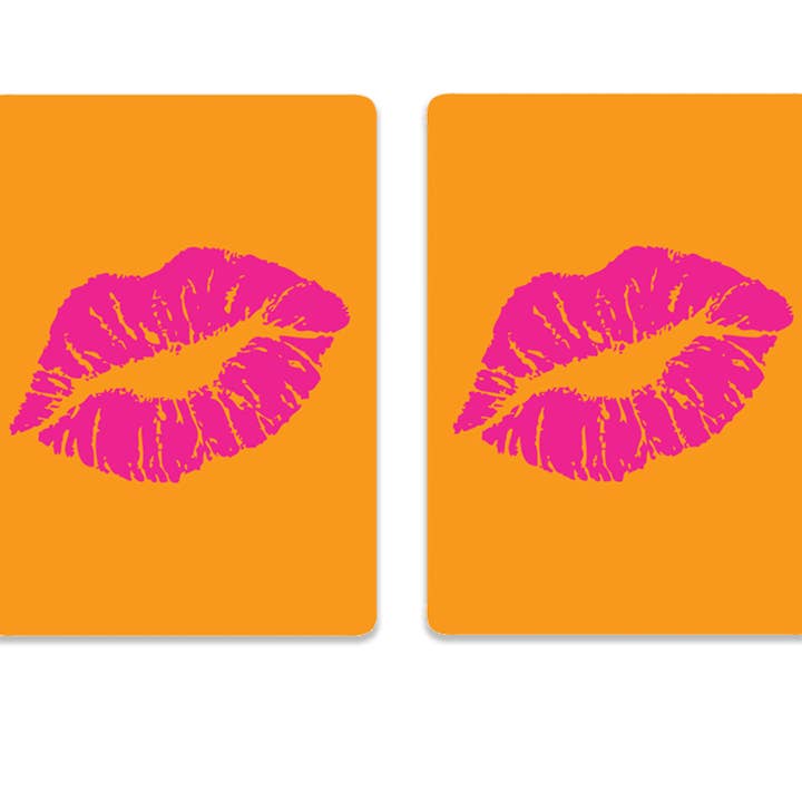 Canasta Sets.com - Wholesale Playing Cards - Cards- plastic pvc playing cards-Lips design