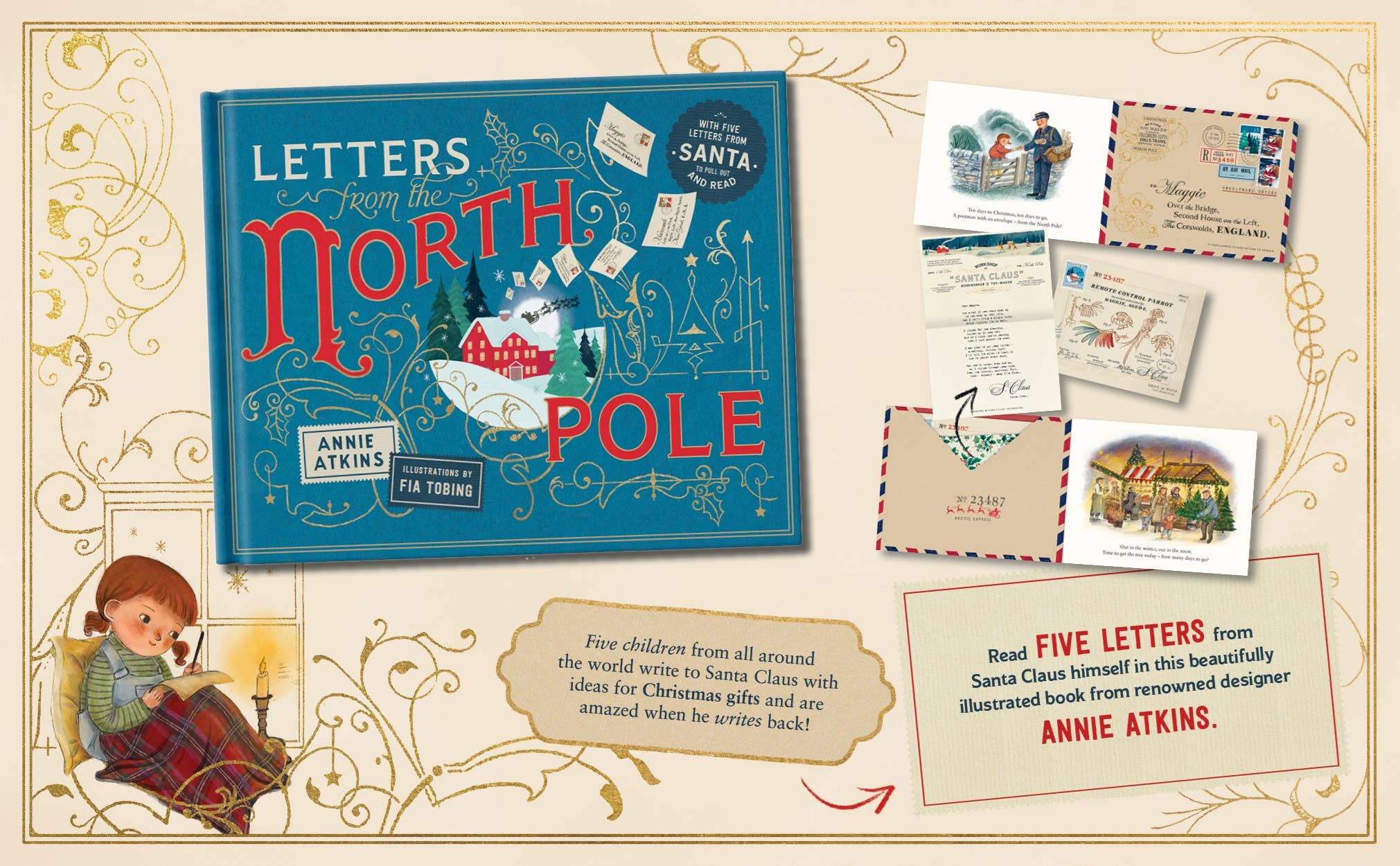 Abrams - Wholesale Preschool Book (3-5) - Letters from the North Pole5